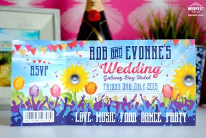 festival wedding stationery invitations galway ireland