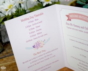 wed fest wedding invitations