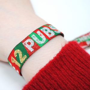 THE 12 PUBS christmas pub crawl wristbands favours