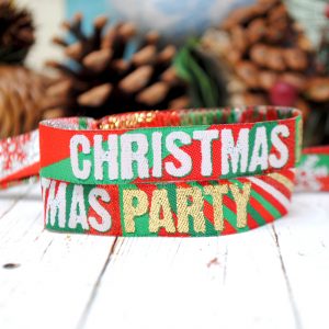 christmas party wristbands