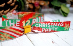 christmas pub crawl wristbands