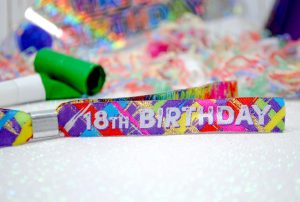 18th birthday party wristbands 18fest