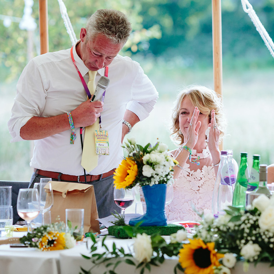 festival wedding favours