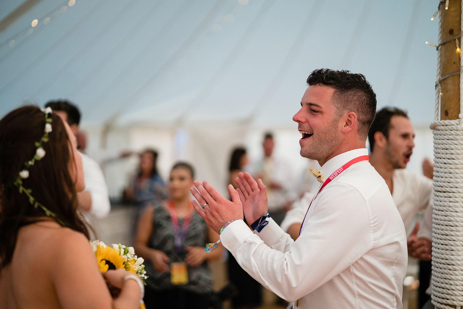 festival wedding groom