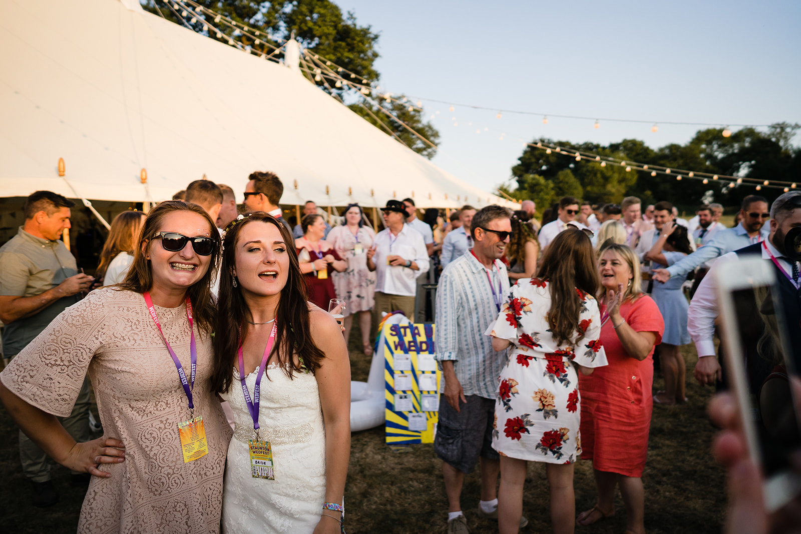 festival wedding lanyards