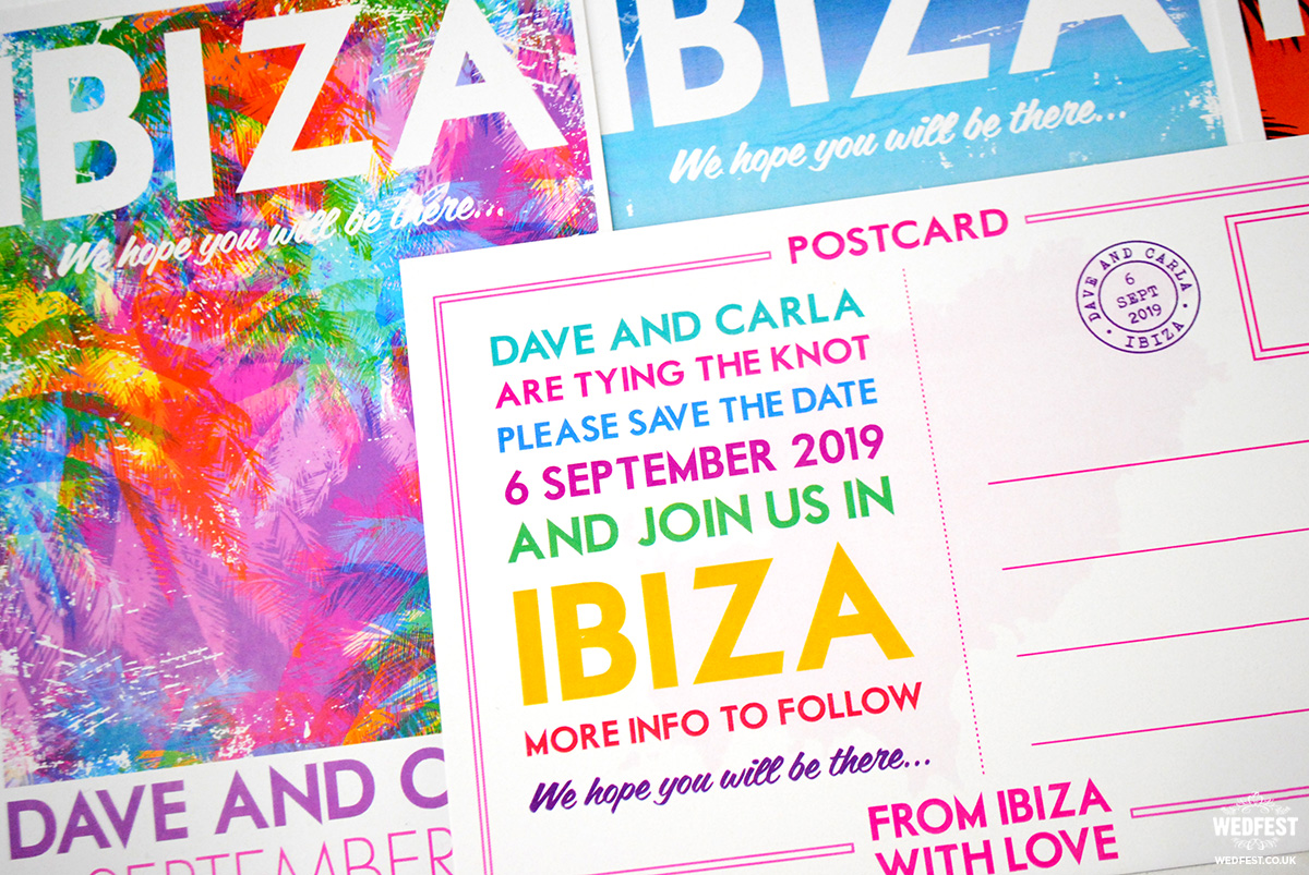 from ibiza with love wedding invitations stationery