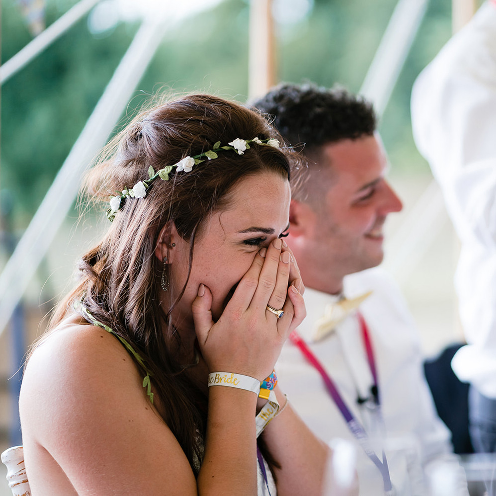 the bride festival wedding wristband