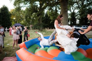 wedfest wedding bucking bronco