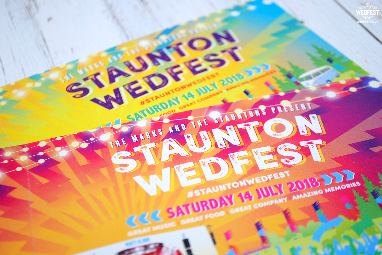 wedfest wedding invitations