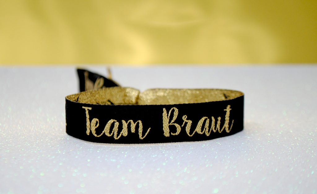 JGA Armband Team Braut Hen Party Trauzeugin Brautjungfer Hochzeit Braut Geschenk Armband Perlenarmband