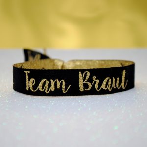 Team Braut Hen Party wristband Armbänder Junggesellinnenabschied