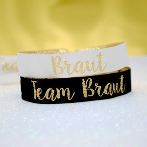 team bride team braut hen party wristband Armbänder