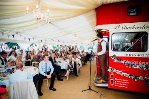 festival wedding double decker dence