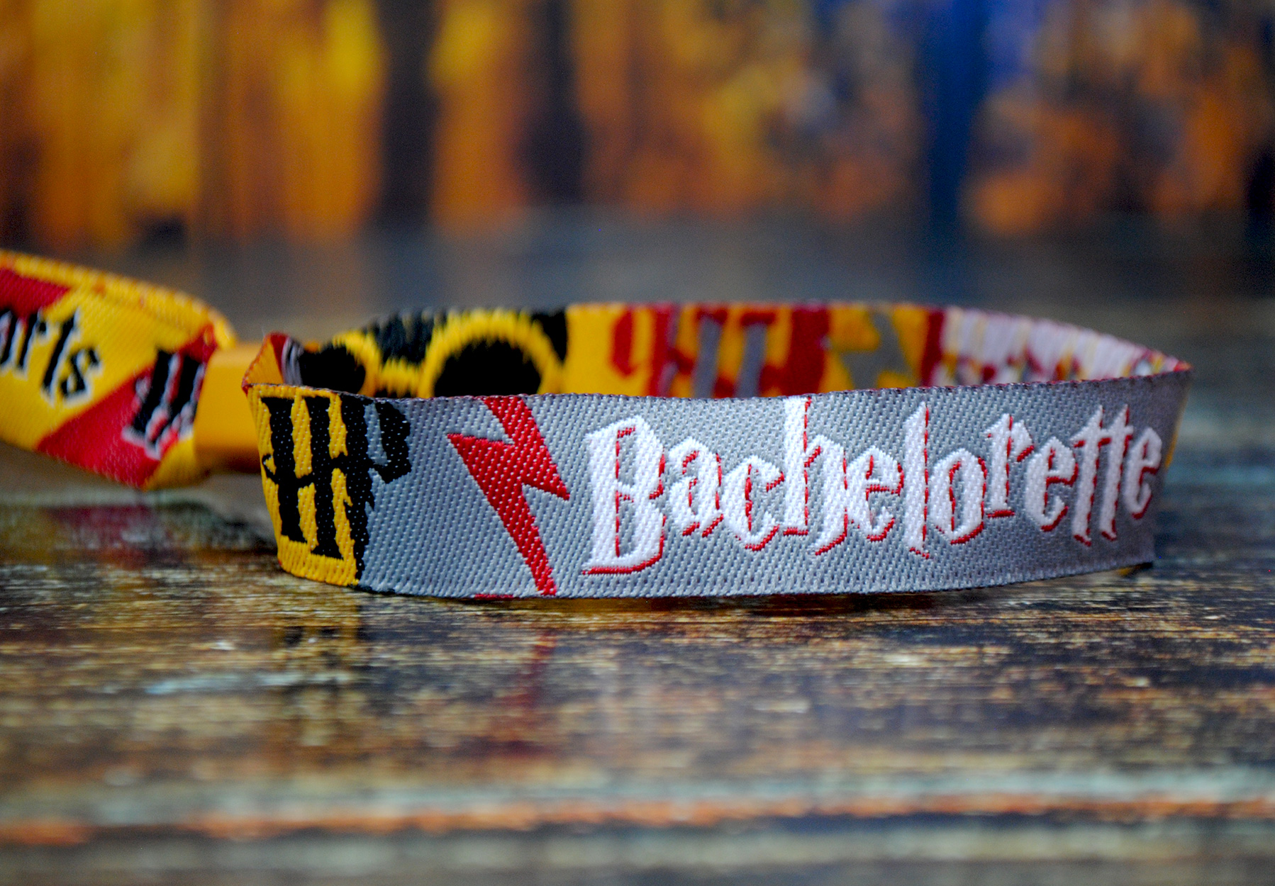 harry potter bachelorette party wristbands favors