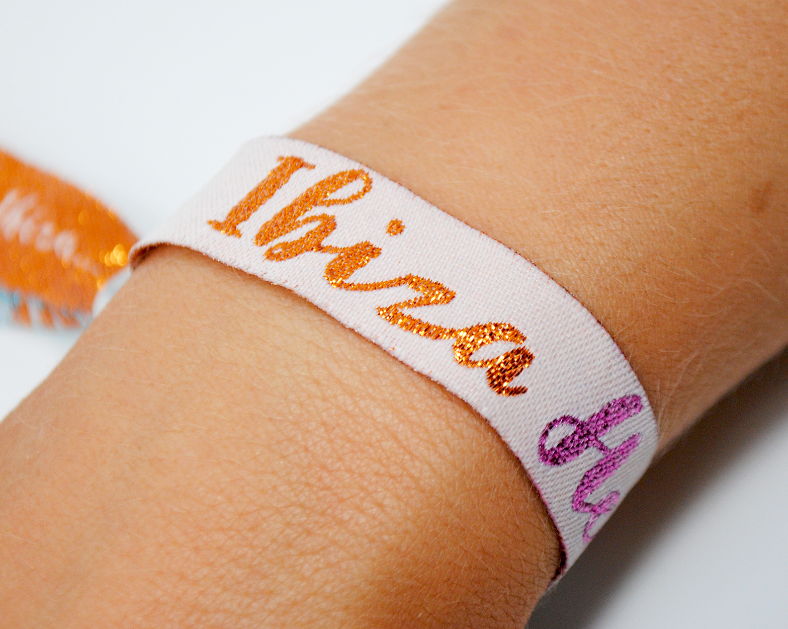 ibiza hen do party wristbands favours