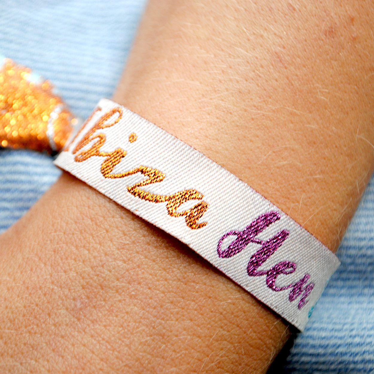 ibiza hen do wristbands favours