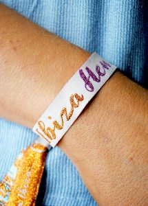 ibiza hen party ideas favours accessories wristbands