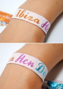 ibiza hen party wristbands