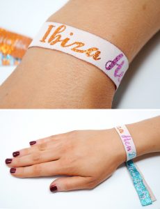 ibiza hen party wristbands accessories