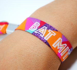 bat mitzvah party wristbands