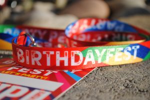 birthday party vip pass neck lanyard favours