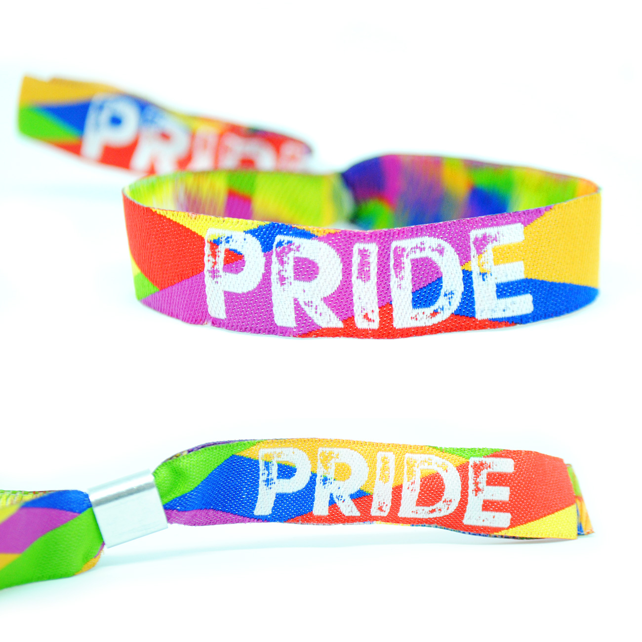 gay pride rainbow flag wristbands