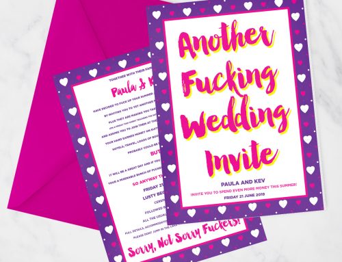 Another Fucking Wedding Invite