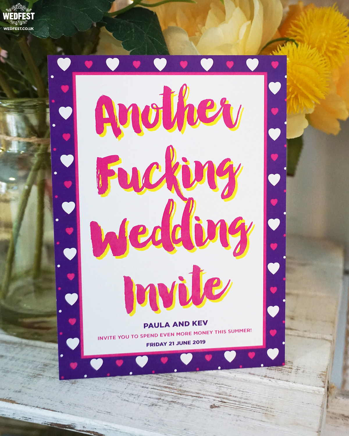 another fucking wedding invite