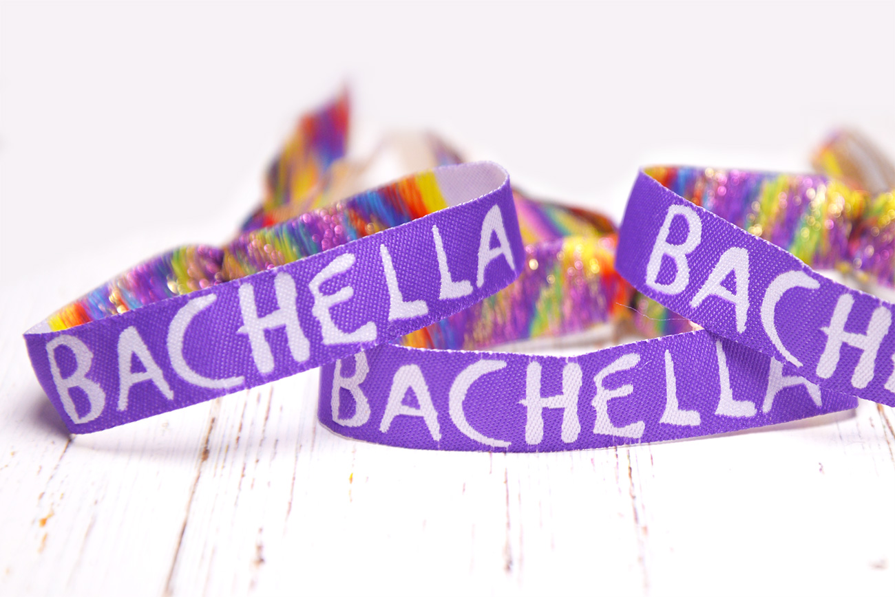 bachella festival bachelorette bridal shower party wristband bracelet bachella festival bachelorette bridal shower party wristband bracelet