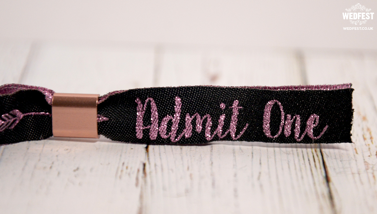 bat mitzvah woven custom wristbands