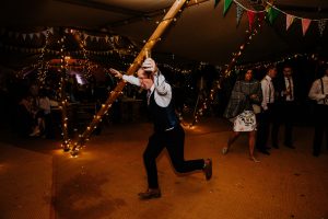 festival wedding dancefloor