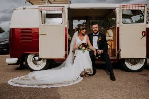 festival wedding vw campervan bus