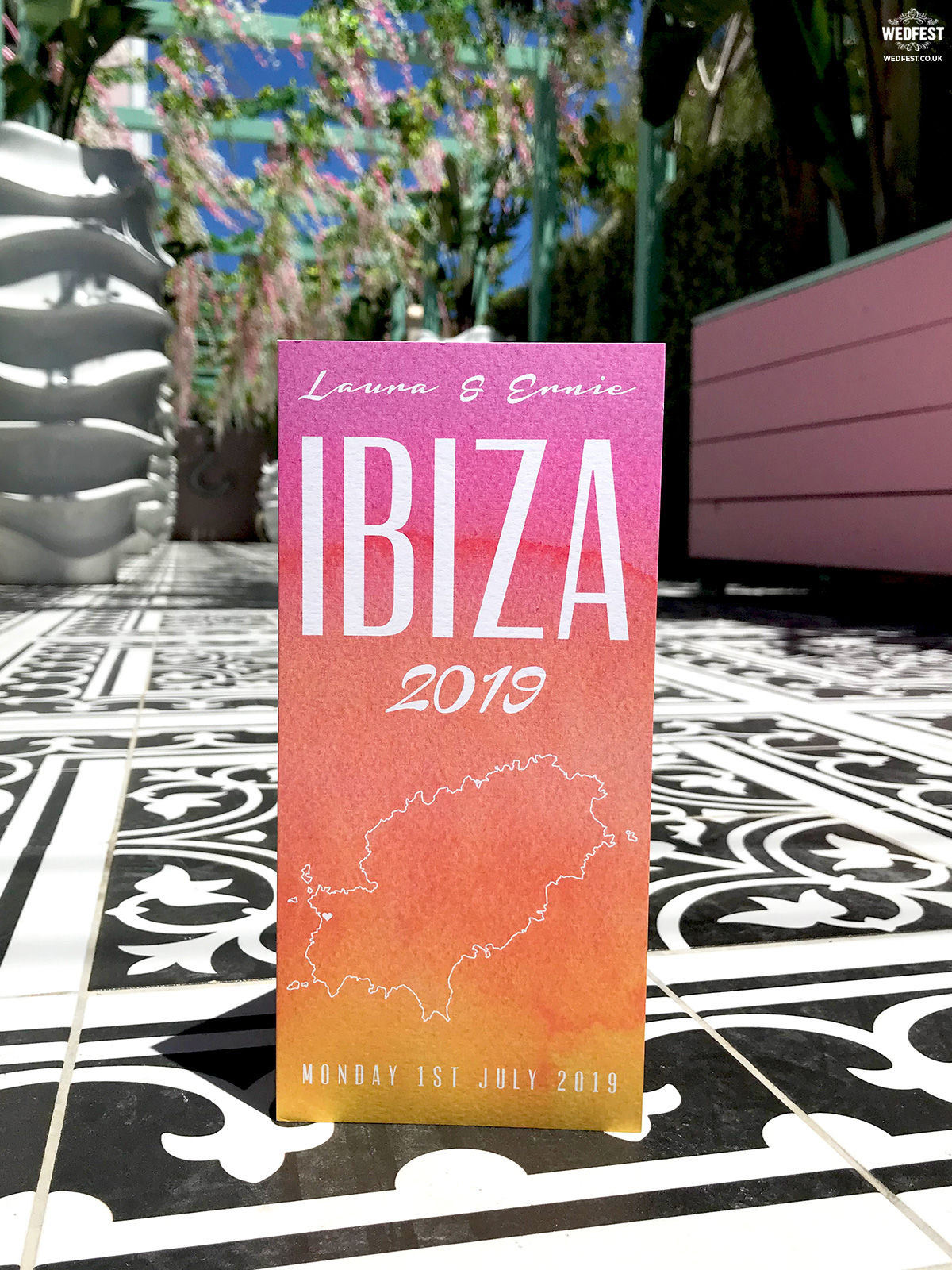 ibiza wedding invitations