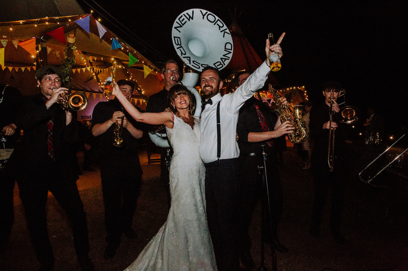 new york brass band festival wedding