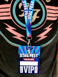 stag fest festival stag do party vip lanyards