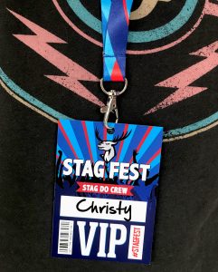 stagfest festival stag do party vip lanyards