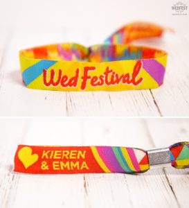 wed festival wedfest wedding wristbands