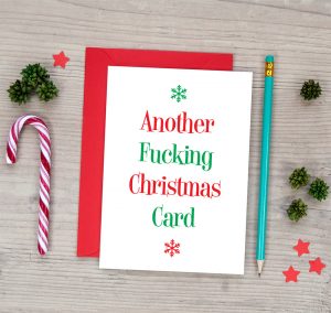 another fucking christmas card funny rude xmas card