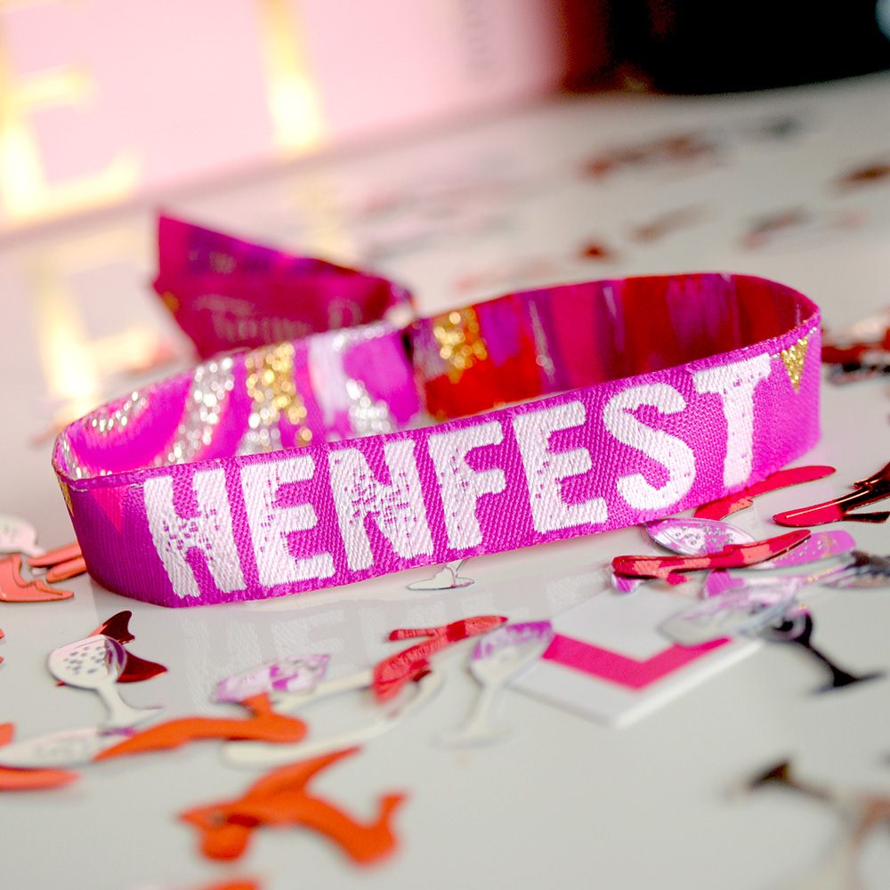 hen fest wristbands