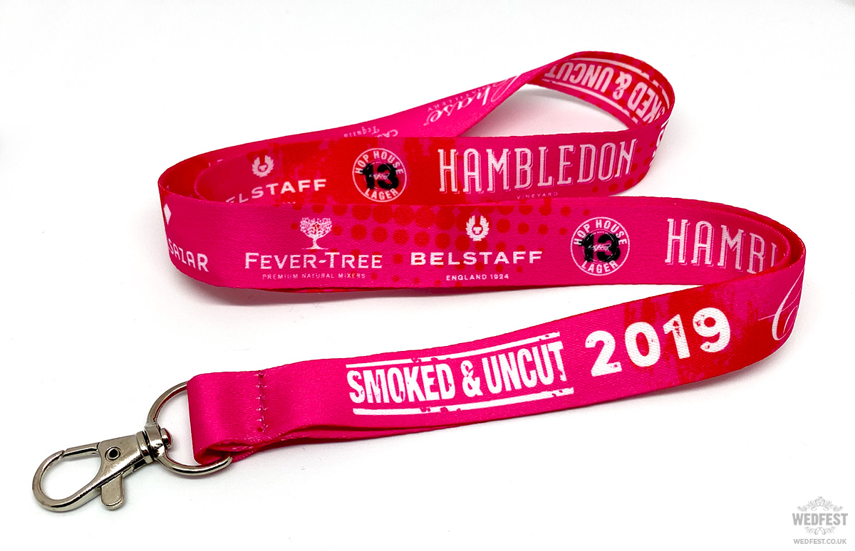 customised branded neck lanyards uk