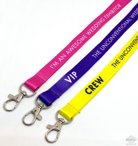 customized promotional event lanyards