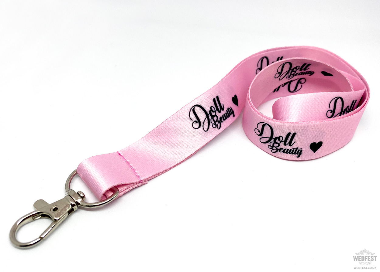 doll beauty promotional branded lanyards