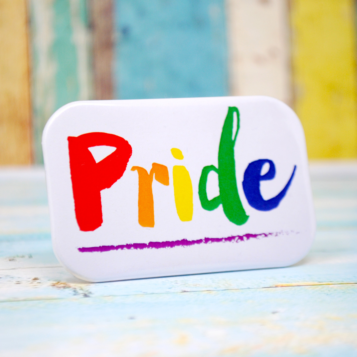 gay pride badge