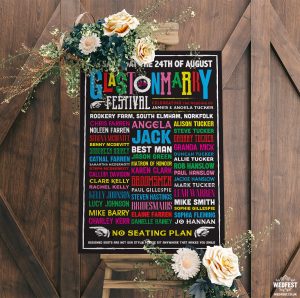 glastonmarry glastonbury wedding table seating plan