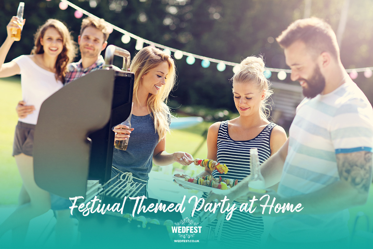 homefest festival birthday party at home food drink ideas