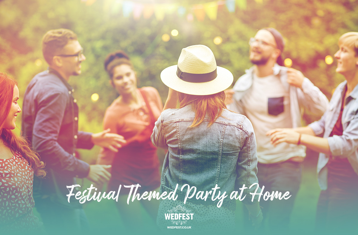 homefest festival themed birthday party at home