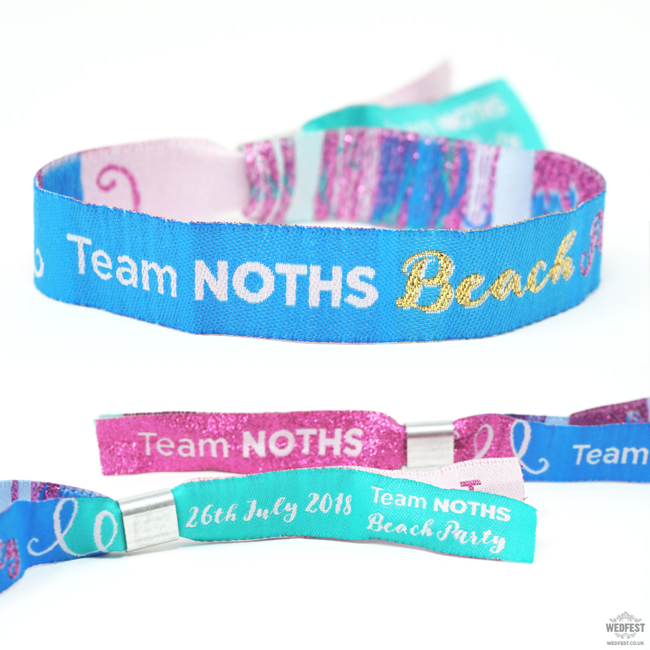 notonthehighstreet corporate event wristbands