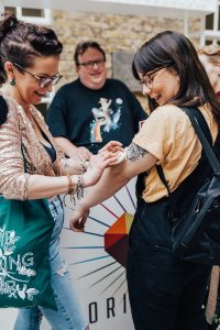 hello doris wedding tattoos