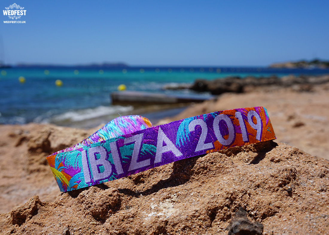 ibiza wedding festival style wristbands