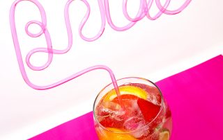 bachelorette hen party bride straw pink straws